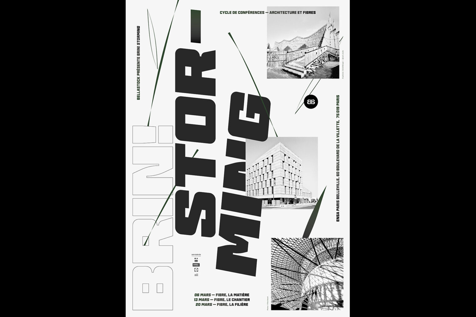 Affiche conférences Festival Bellastock 2019