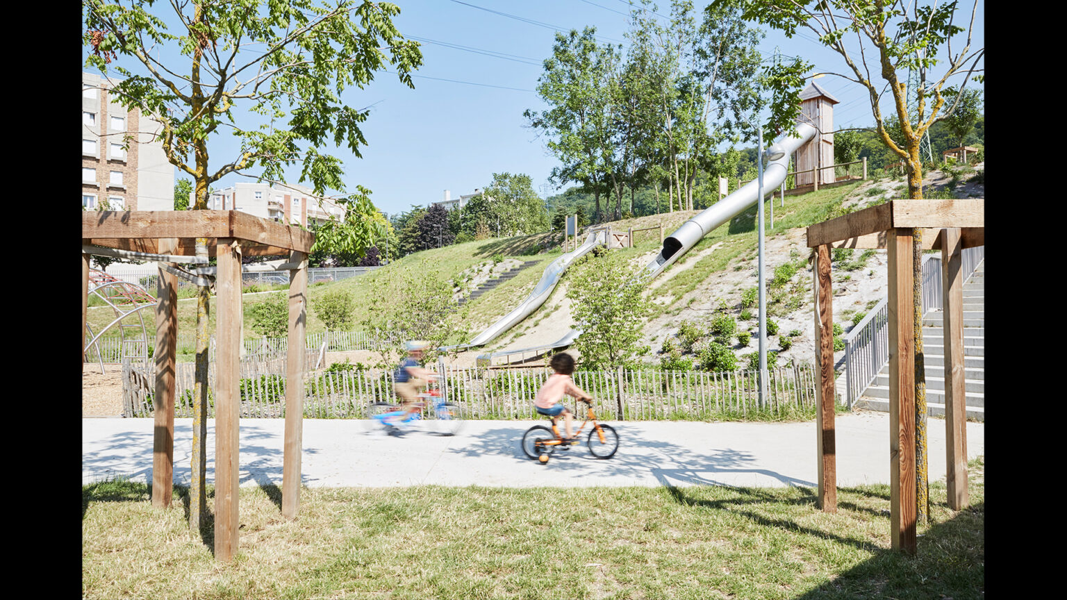 Espace Libre - Parc Urbain à Grand-Couronne (76)